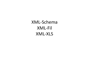 XML-‐Fil - Studentportalen