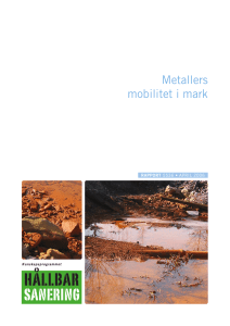 Metallers mobilitet i mark ISBN 91-620-5536-4
