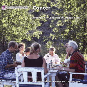 Cancer - Region Uppsala
