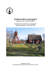 Kråksmåla kyrkogård - Kalmar läns museum