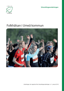 Folkhälsan i Umeå kommun