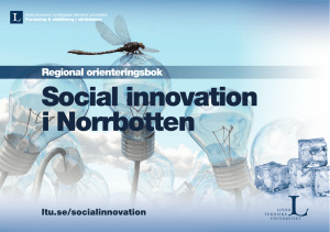 Social innovation i Norrbotten
