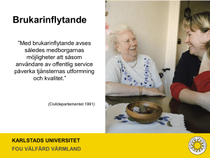 Brukarmedverkan - Karlstads universitet
