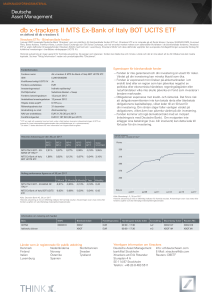 Faktablad - Deutsche Asset Management