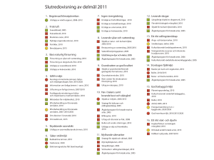 Tablå över delmålen 2011 (PDF-fil)