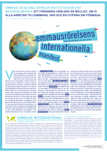manifest - Emmaus International