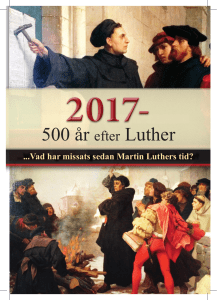 500 år efter Luther