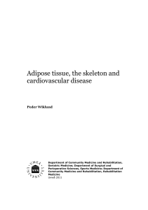 Adipose tissue, the skeleton and cardiovascular disease