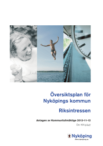 Översiktsplan för Nyköpings kommun Riksintressen