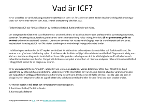 Vad är ICF?
