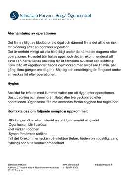 feber efter operation feber efter operation
