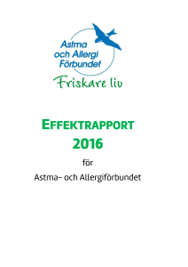 Effektrapport 2016 - Astma