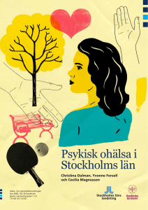 Psykisk ohälsa i Stockholms län