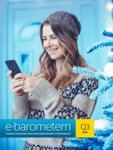 e-barometern - Svensk Digital Handel