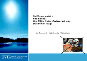 SMED-projektet - Avfall Sverige