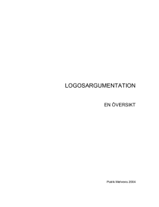 LOGOSARGUMENTATION