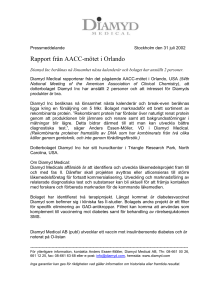 Rapport från AACC-mötet i Orlando