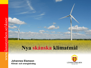 Johannes Elamzon Klimat- och energistrateg Nya