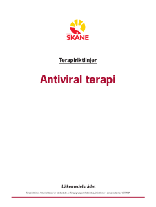 Antiviral terapi