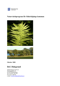 Naturvårdsprogram för Söderköpings kommun, del 2