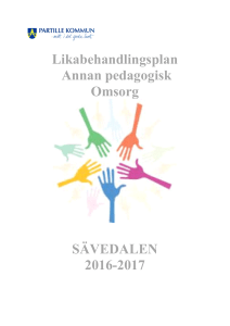 Likabehandlingsplan Annan pedagogisk Omsorg