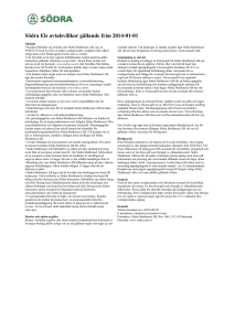 Södra Els avtalsvillkor gällande från 2014-01-01