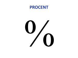procent - MaNaDa