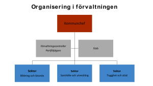 Organisering i förvaltningen