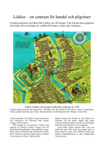 Lödöse – ett centrum för handel och pilgrimer - Lödöse