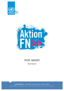 mot rasism - Svenska FN