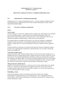 Hydrokortison CCS 1 % kräm och salva 2014-05-15, version