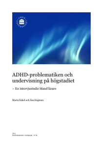 ADHD-problematiken
