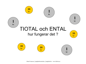 TIOTAL och ENTAL hur fungerar det