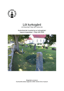 Löt kyrkogård - Kalmar läns museum