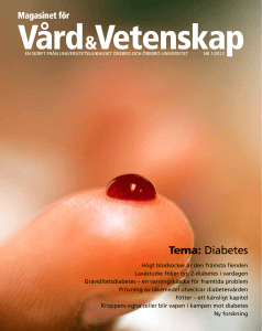 Diabetes - Universitetssjukhuset Örebro
