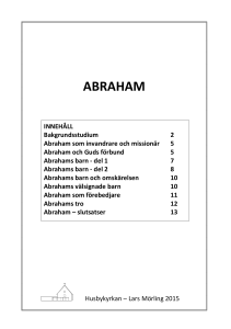 abraham - Bibelstudium