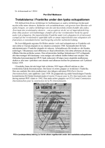 Trotskisterna i Frankrike under den tyska ockupationen