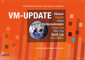Råvaror Valutor Index Världsmarknaden Large Cap Mid Cap Small
