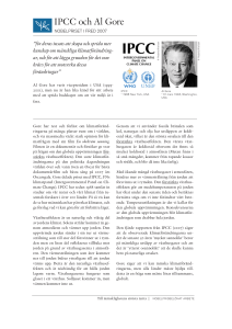 IPCC och Al Gore