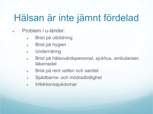 Vilka sjukdomar lider finländarna av?