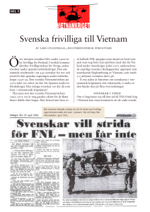 Svenska frivilliga till Vietnam