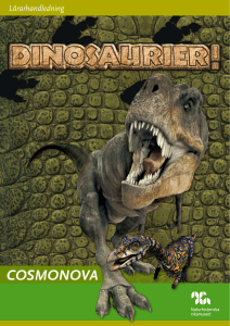 Dinosaurier - Naturhistoriska riksmuseet