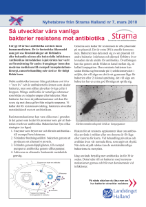 Så utvecklar våra vanliga bakterier resistens mot