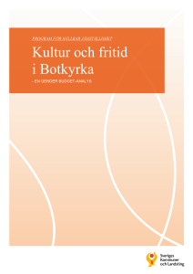 Kultur och fritid i Botkyrka