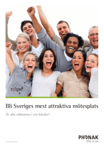 Bli Sveriges mest attraktiva mötesplats