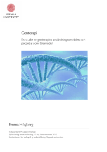 Genterapi Emma Högberg