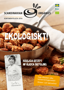 Härliga recept av Ulrica Brydling