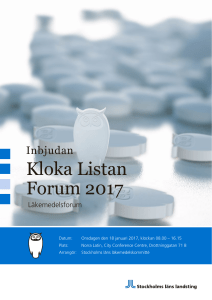 Kloka Listan Forum 2017