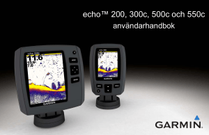 echo™ 200, 300c, 500c och 550c