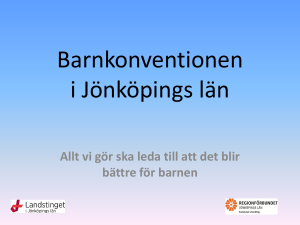 Barnkonventionen i Jönköpings län